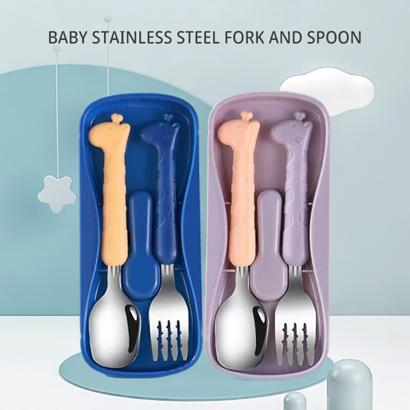 Baby Food Grater - Vaisselle pour enfants, 2 pièces, couteau