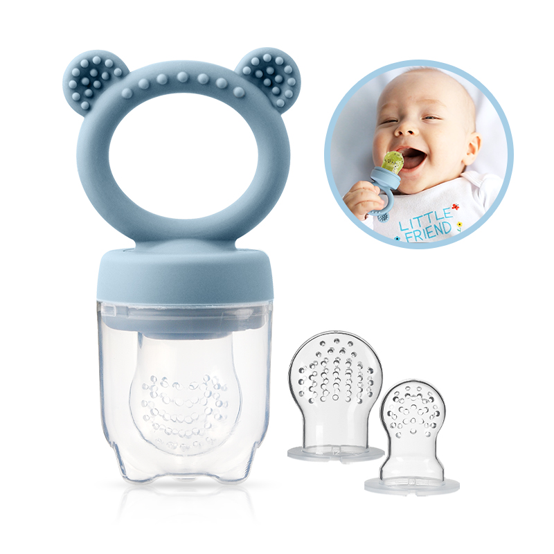 Baby Food Healthy - Sucette en silicone en forme d'ours