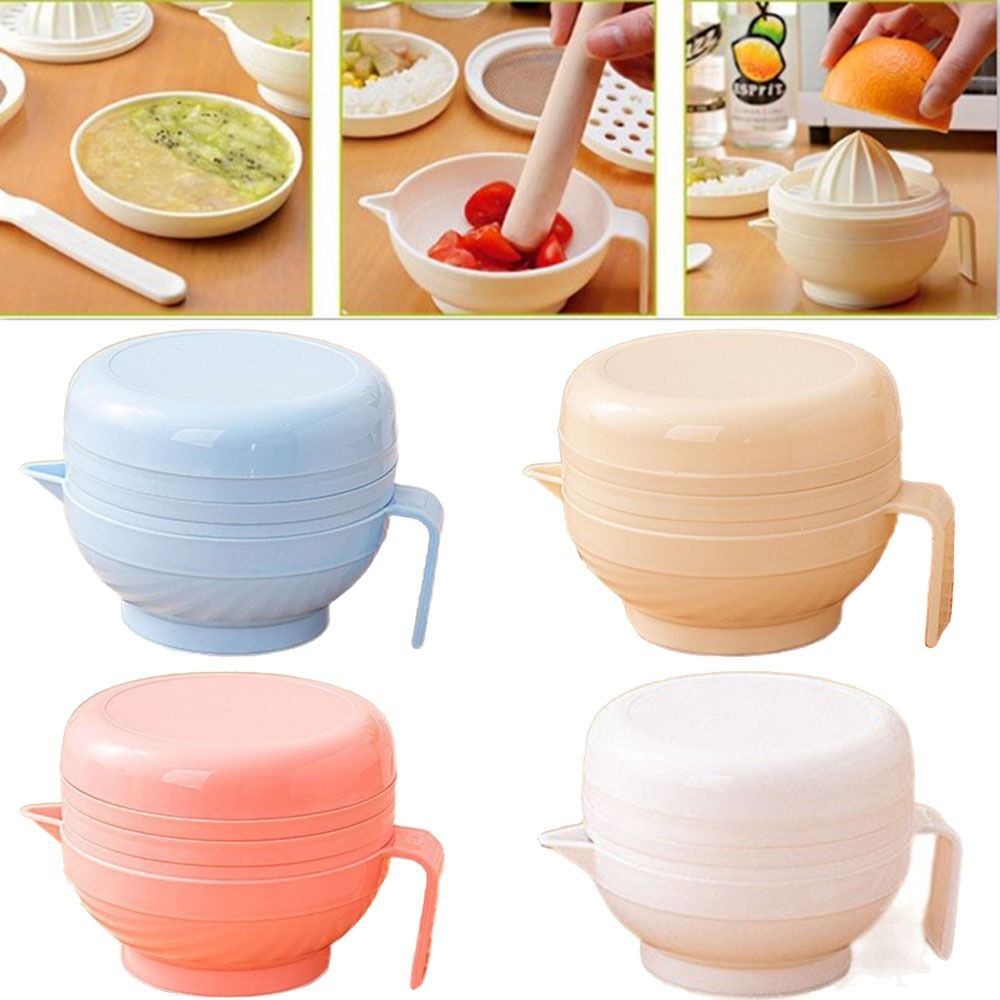 Baby Food Kit - Ensemble de bols de broyage de