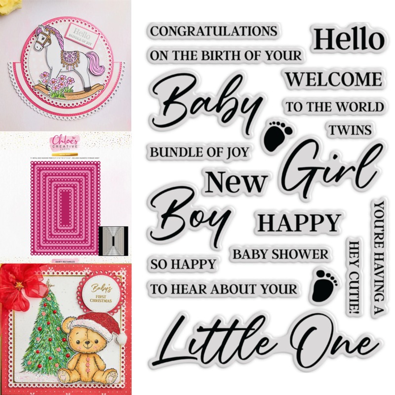 Baby Food Recipes - Matrices de découpe et tampons en