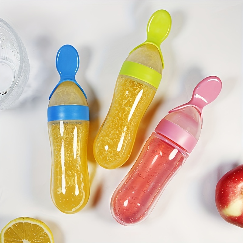 Baby Food Guide - Biberon en Silicone pour bébé avec