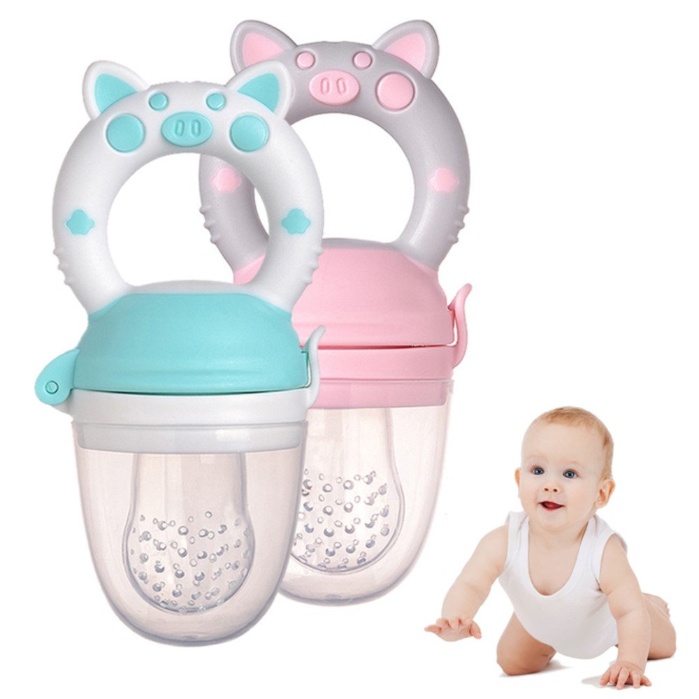 Baby Food Guide - Sucette en silicone pour aliments frais,
