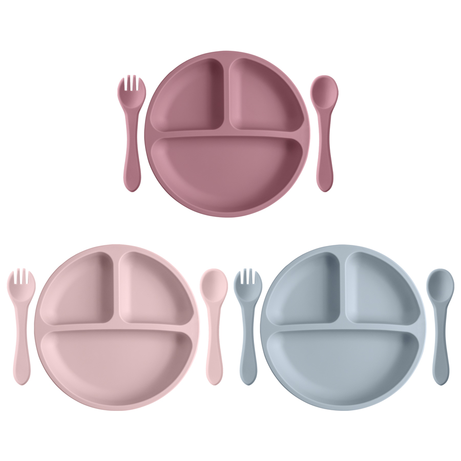 Baby Food Guide - 3 pièces ensemble de vaisselle pour