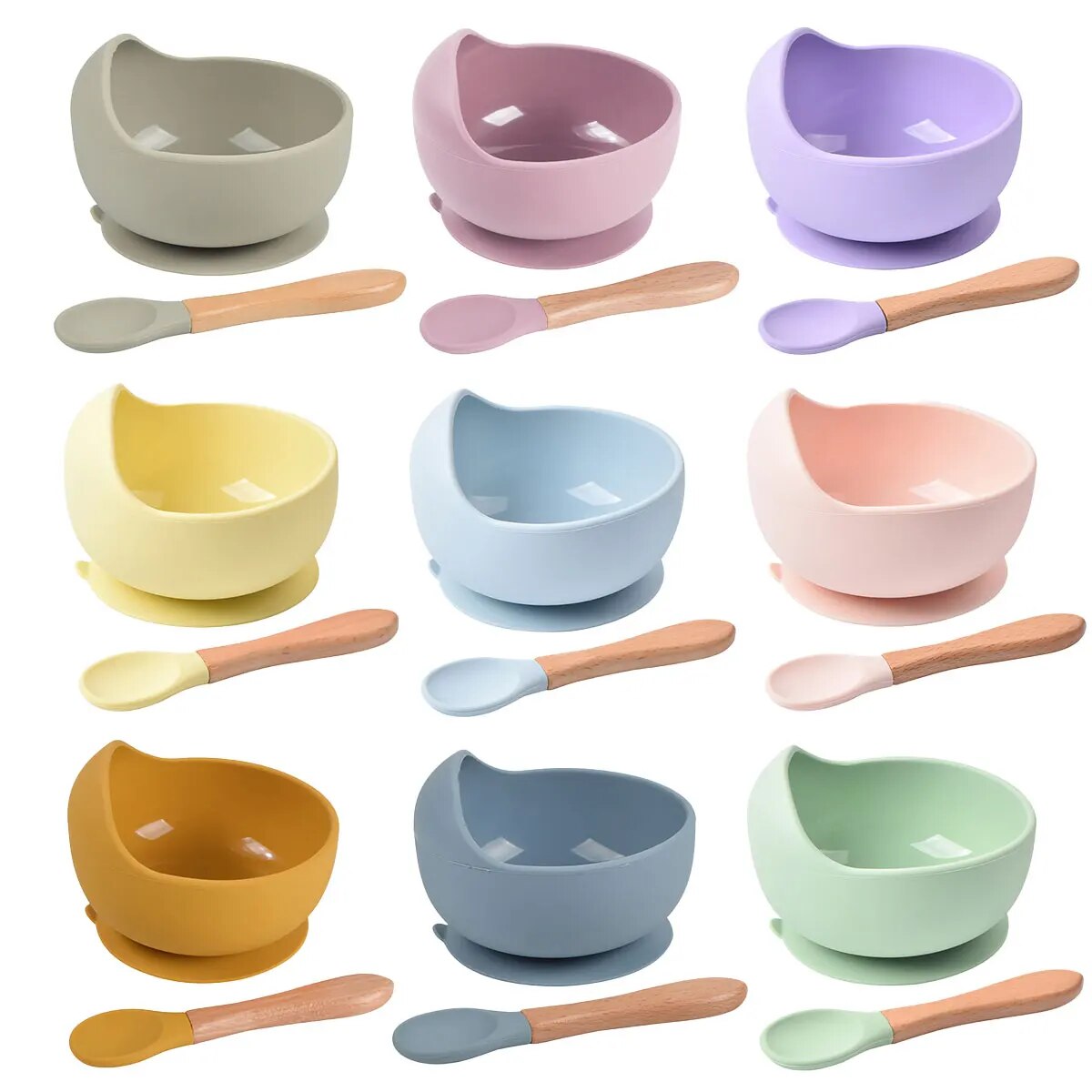 Baby Food Grater - Filles d'alimentation en silicone pour bébé,
