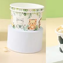 Bol en papier imprimé fraise a - Baby Food Avocado avis et prix