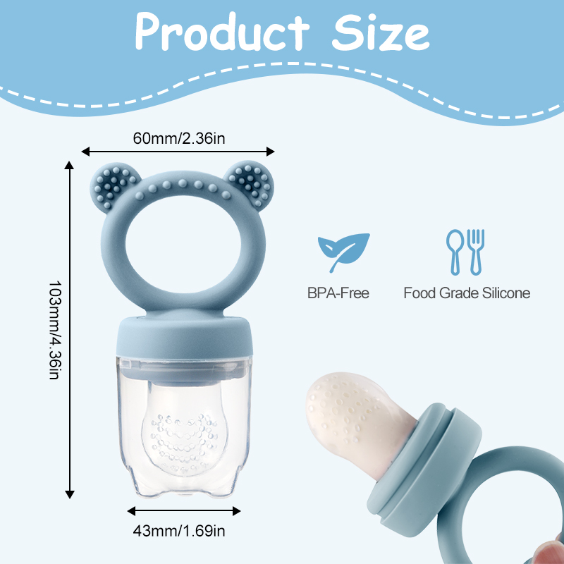 Sucette en silicone en forme d - Baby Food Healthy avis et prix