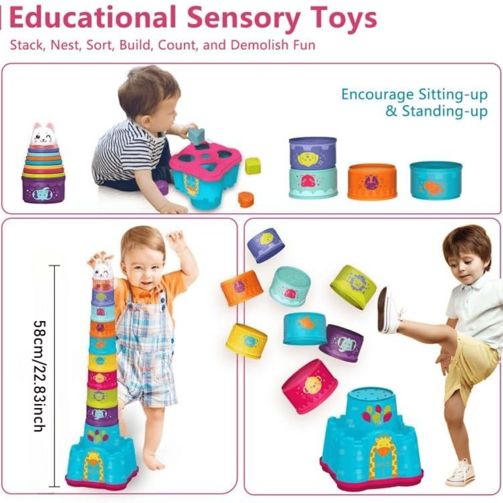 Jouets d'empilage pour bébés,  - Baby Food Nestum avis et prix