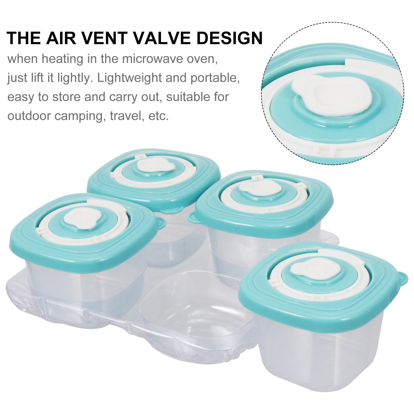 4 boîtes de conservation pour  - Baby Food Healthy avis et prix
