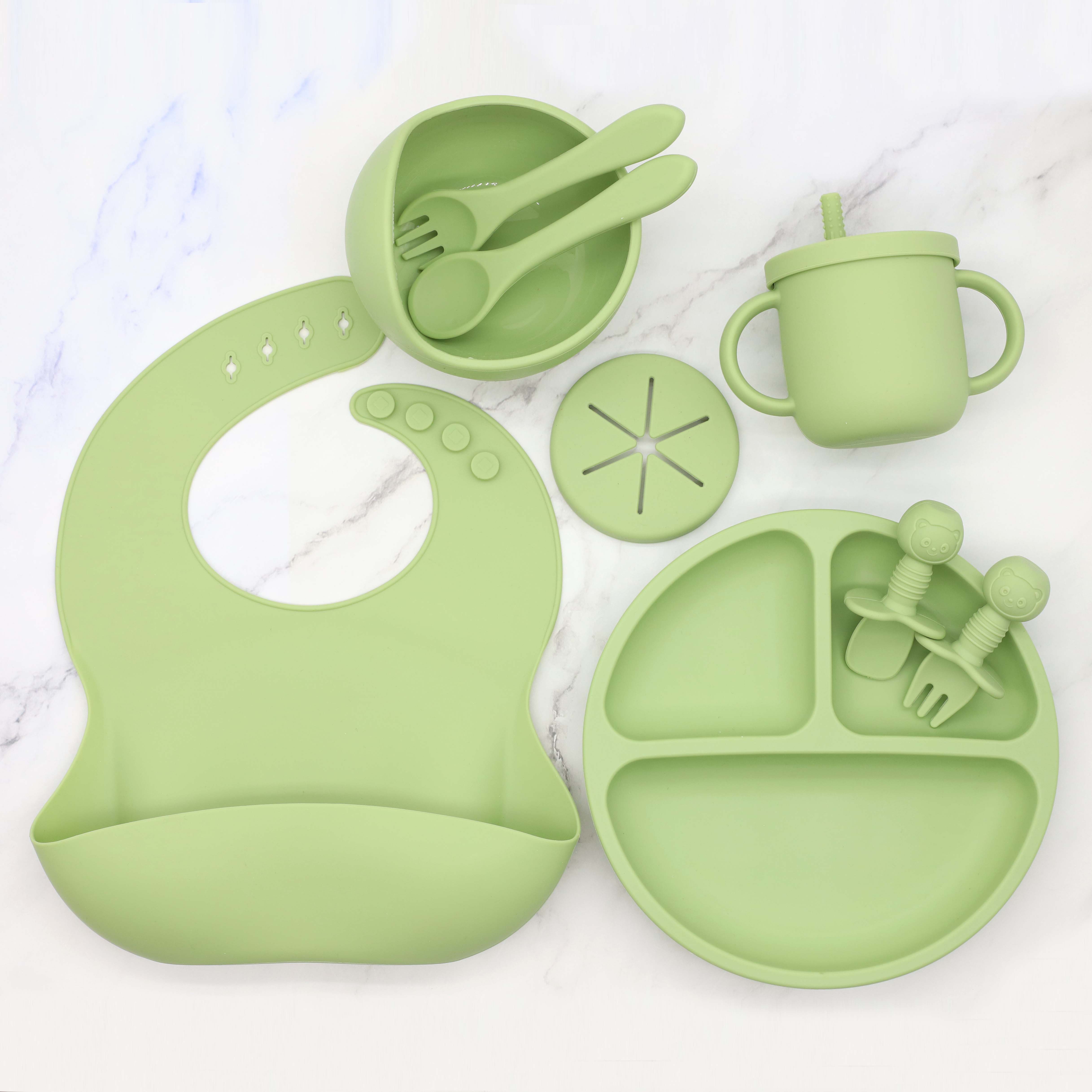 Vaisselle en silicone de quali - Baby Food Guide avis et prix