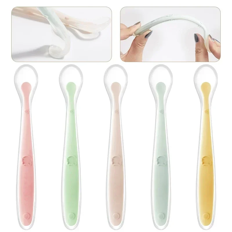 Cuillère en Silicone souple po - Baby Food Guide avis et prix