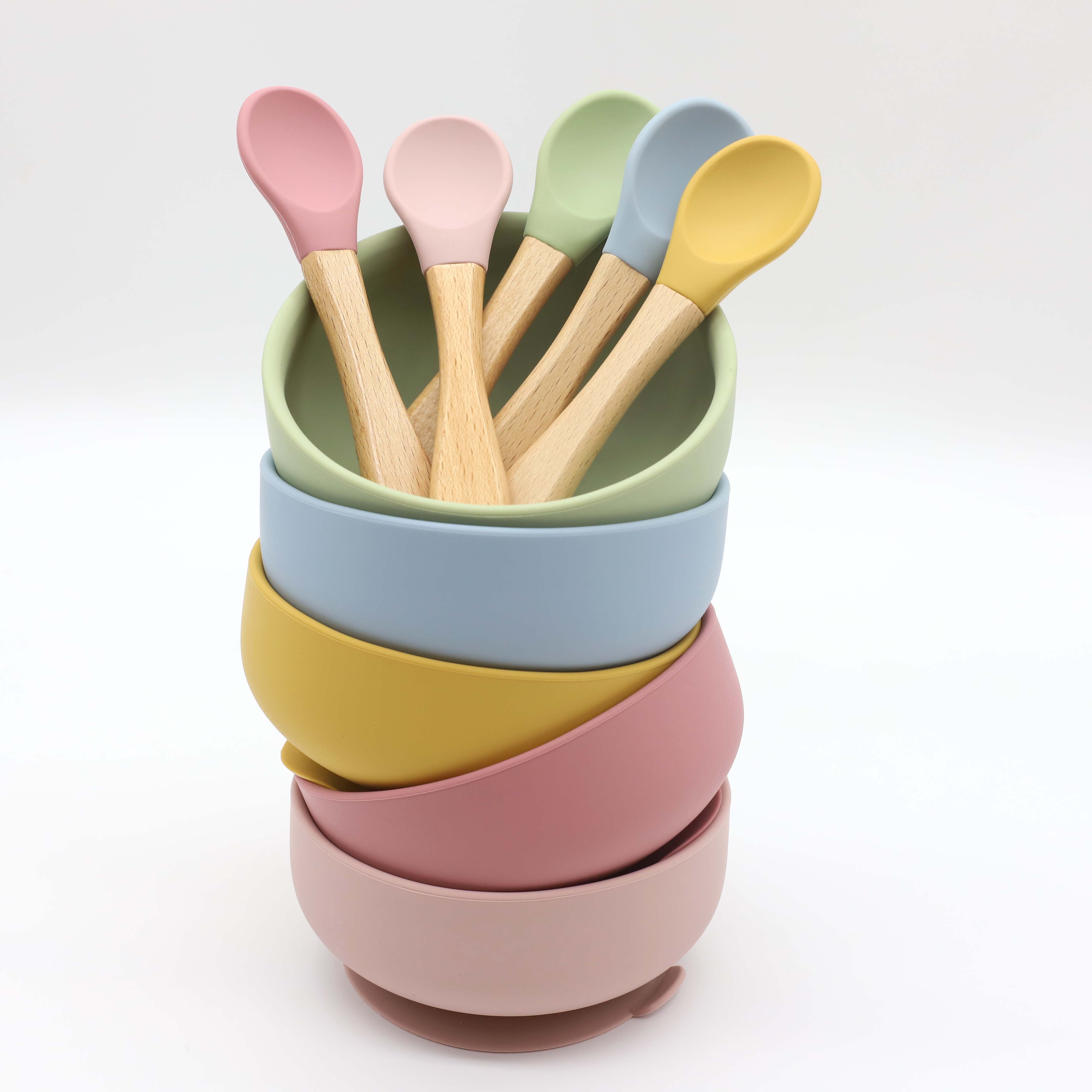 Bol en silicone avec ventouse, - Baby Food Guide avis et prix