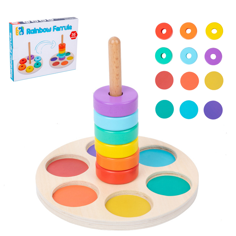 Jouet à empiler arc-en-ciel en - Baby Food Nestum avis et prix