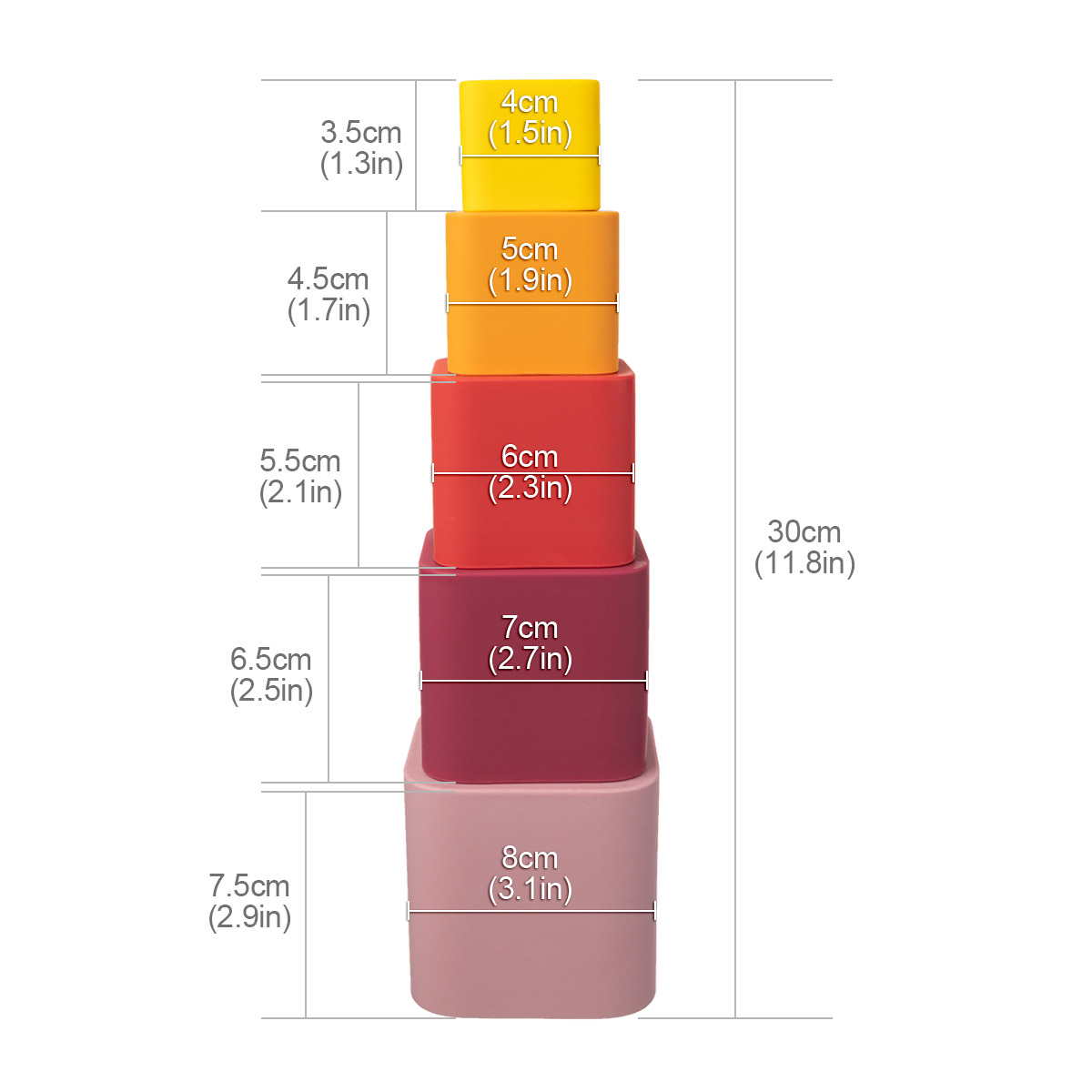 1 ensemble de tasses empilable - Baby Food Nestum avis et prix